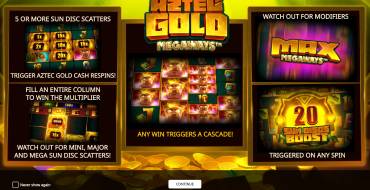 Aztec Gold Megaways: Aztec Gold Megaways slot machine