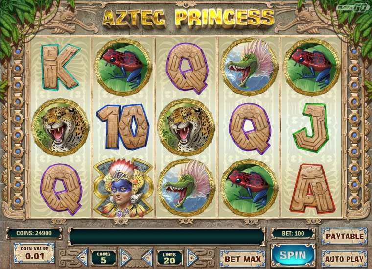 Play Aztec Princess slot CA