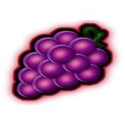 Grapes symbol in Royal Seven XXL Red Hot Firepot slot