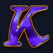 K symbol in Montezuma. slot