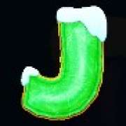 J symbol in Christmas Big Bass Bonanza slot
