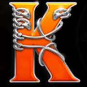 K symbol in Origins Of Lilith 10 Lines slot