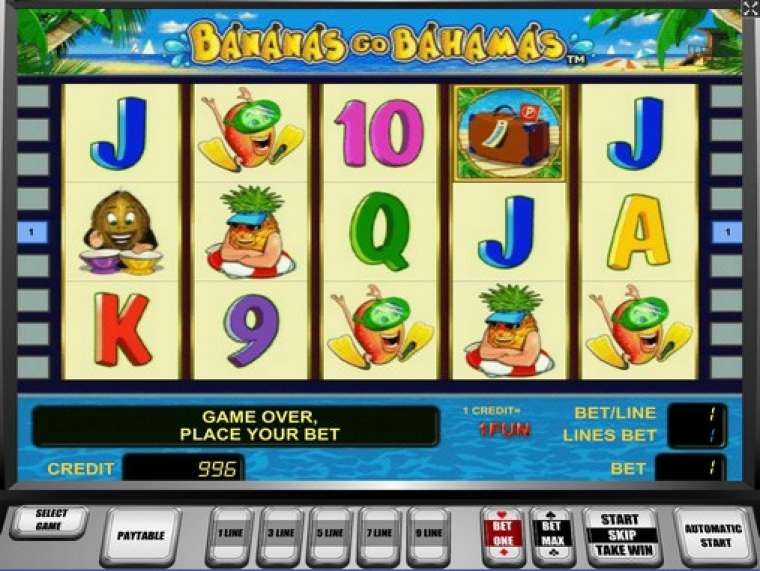 Play Bananas Go Bahamas slot CA
