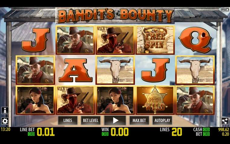 Play Bandit’s Bounty slot CA