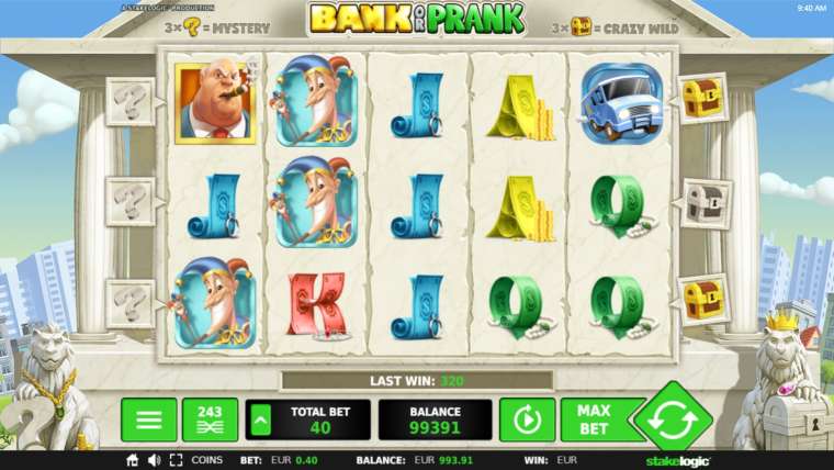 Play Bank or Prank slot CA