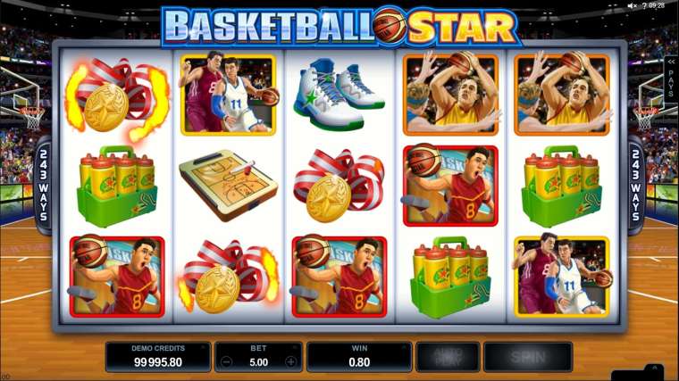 Play Basketball Star slot CA