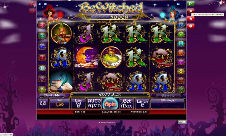 Play Bewitched slot CA
