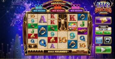 Big Bucks Deluxe: Slot machine