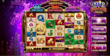Big Bucks Deluxe: Free spins