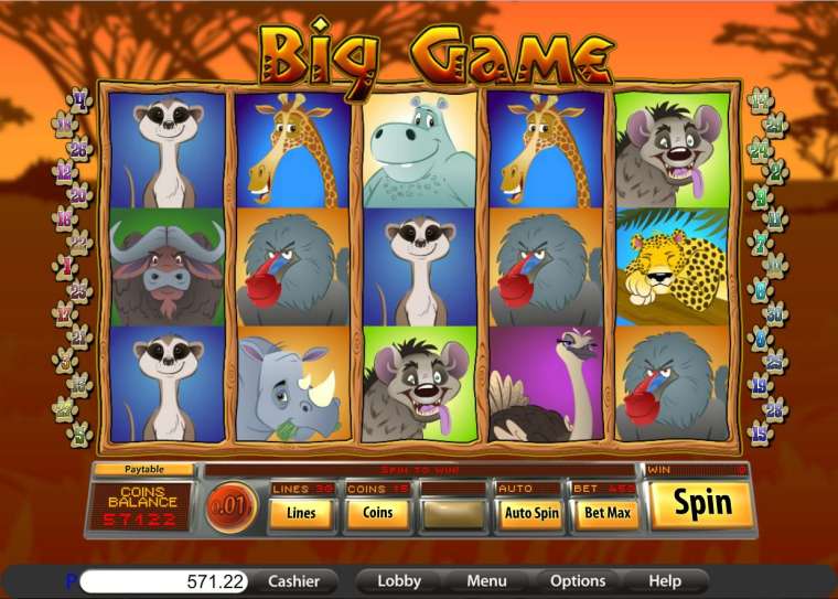 Play Big Game slot CA