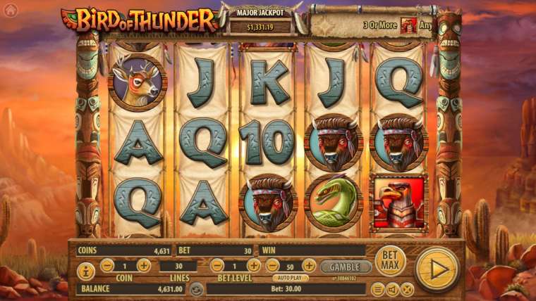Play Bird of Thunder slot CA