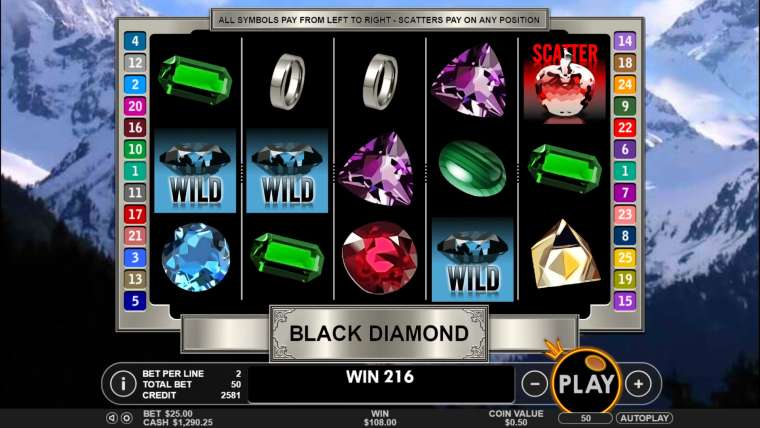 Play Black Diamond slot CA