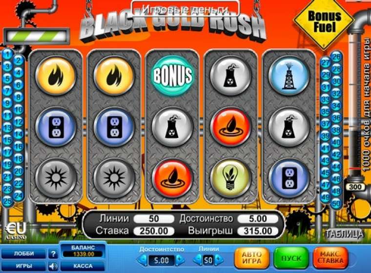 Play Black Gold Rush slot CA