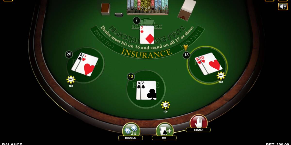 Blackjack 3 Hand online