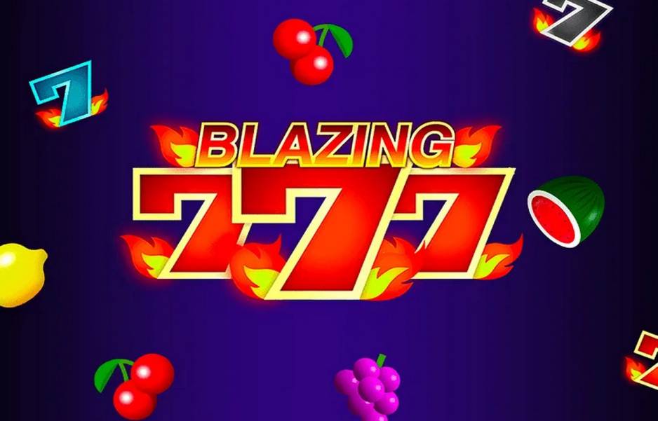 Blazing 777 slot