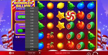 Bonanza Billion X-mas Edition: Bid