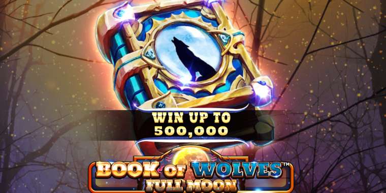 Play Book Of Wolves Full Moon slot CA