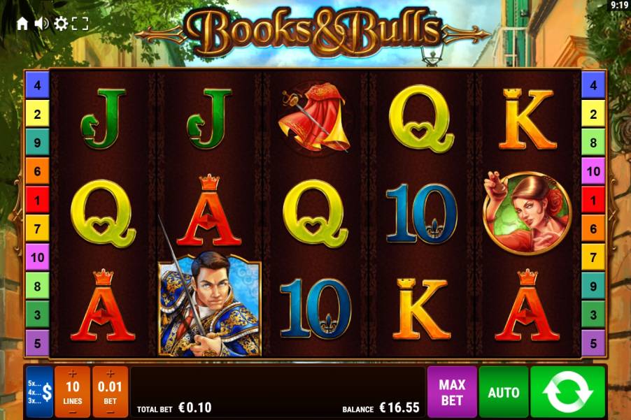 Books and Bulls slot