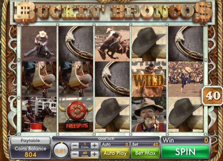 Play Buckin’ Broncos slot CA