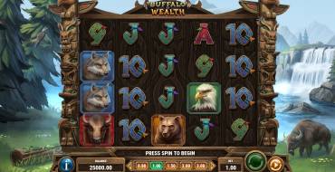 Buffalo of Wealth: Slot machine