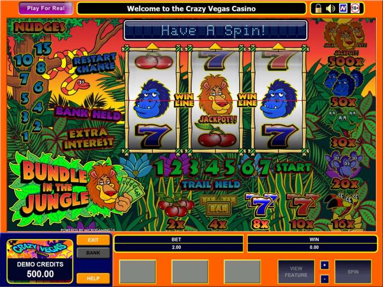 Play Bundle in the Jungle  slot CA