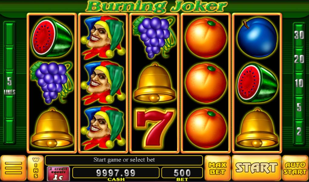 Burning Joker slot