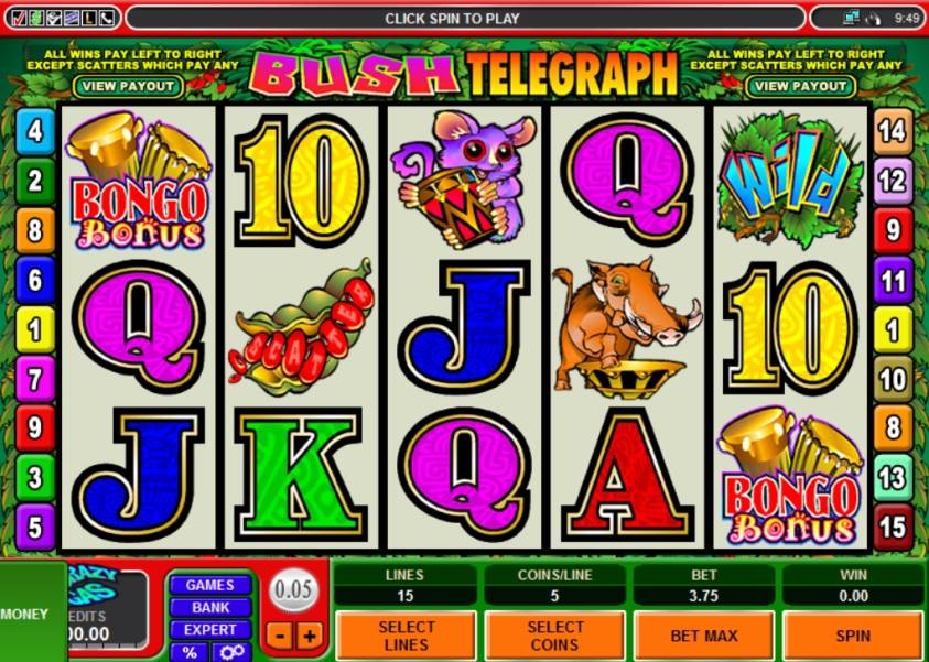 Bush Telegraph slot