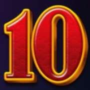 10 symbol in Lanterns & Lions: Hold & Win slot