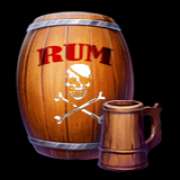 Rum symbol in Pirate Cave slot