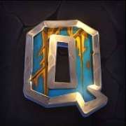 Q symbol in Gold Digger Megaways slot