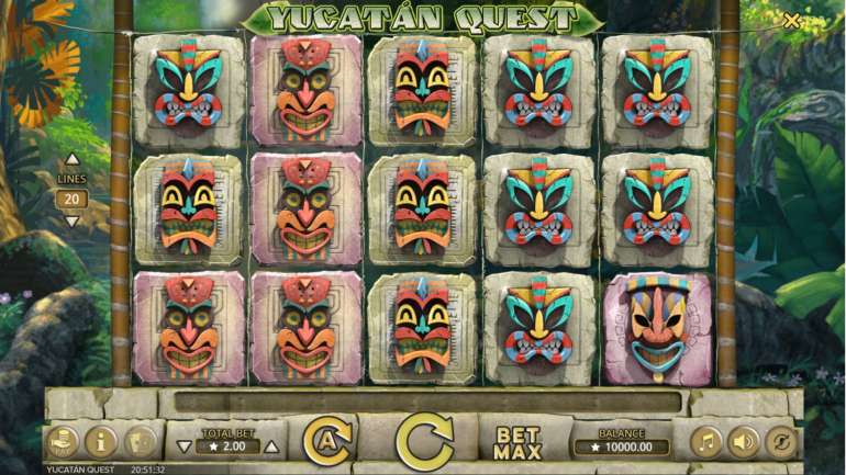 Slot's description in Yucatan Quest Yucatan Quest