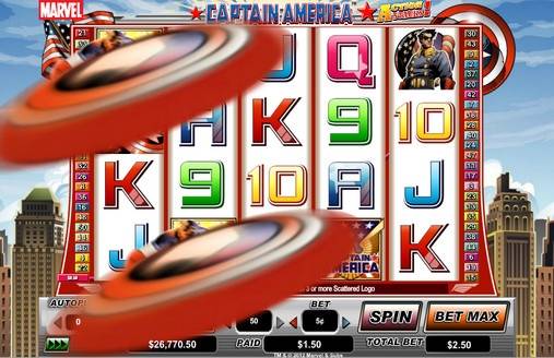 Captain America – Action Stacks slot