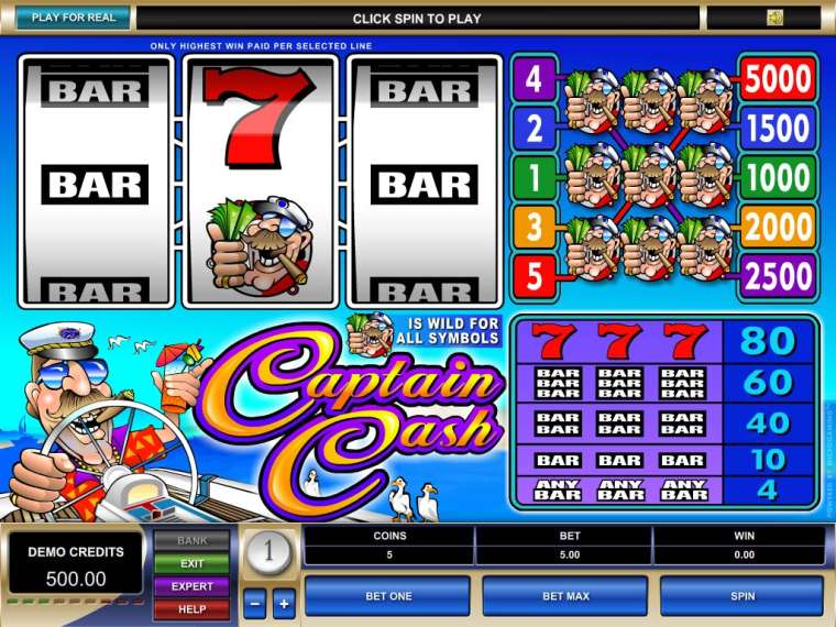 Play Captain Cash slot CA