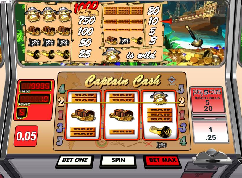 Captain Cash slot