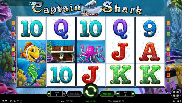 Play Captain Shark slot CA