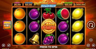 Cash Strike Power Up: Slot machine