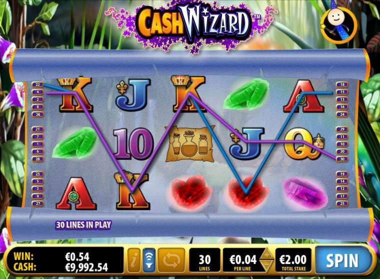 Play Cash Wizard slot CA