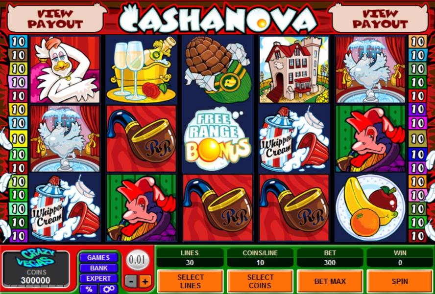 Cashanova slot