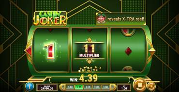 Cashin' Joker: Unique features