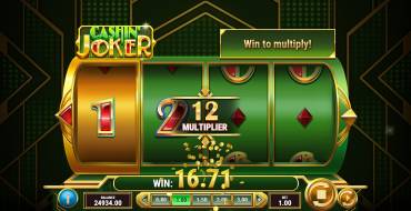 Cashin' Joker: Winnings