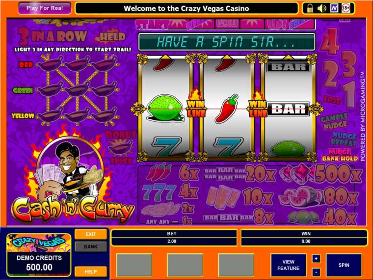 Play Cash’N'Curry slot CA