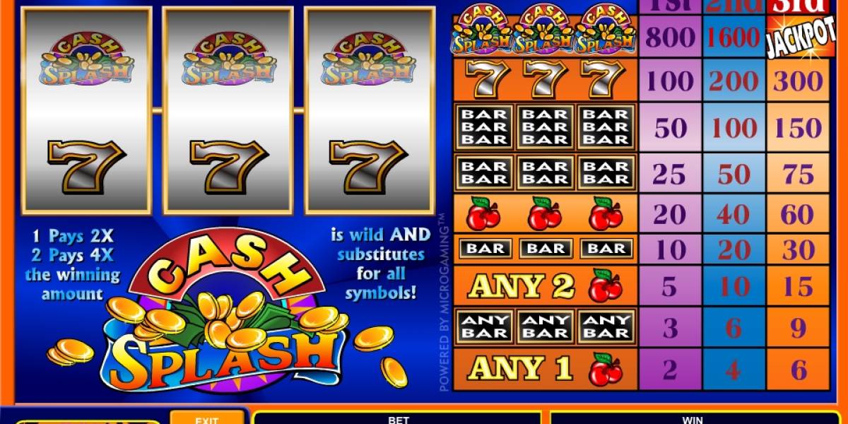 CashSplash 3 Reel slot