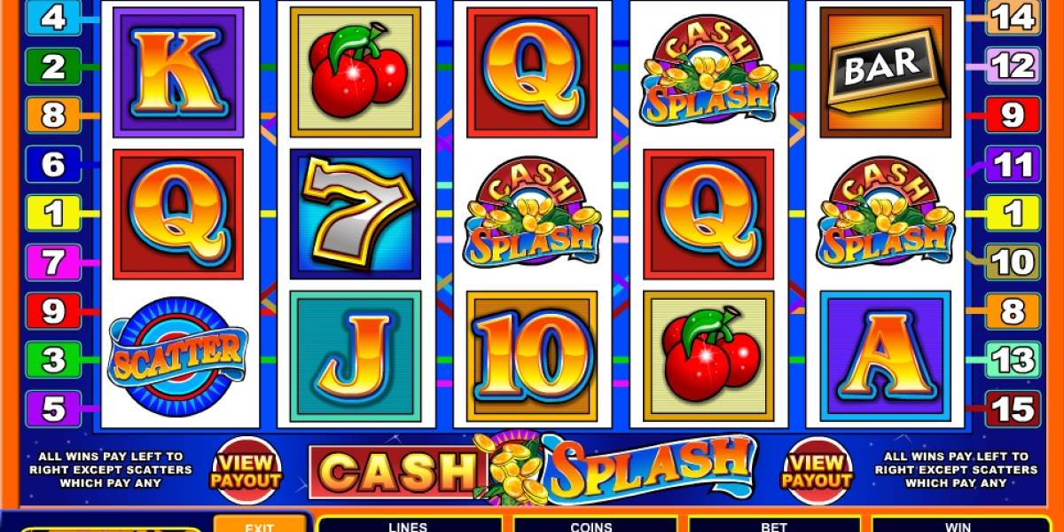 CashSplash 5 Reel slot