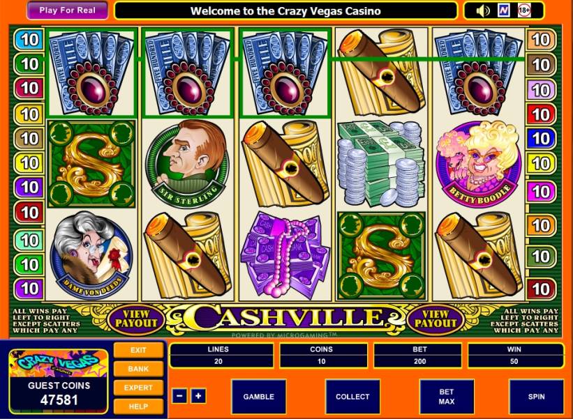Cashville slot