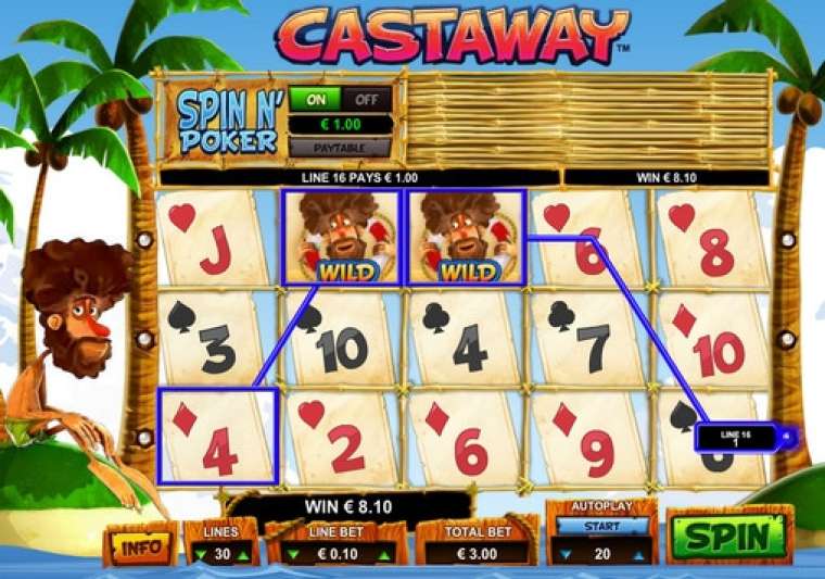 Play Castaway slot CA