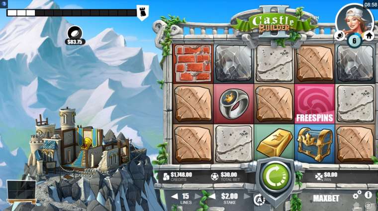 Play Castle Builder II slot CA