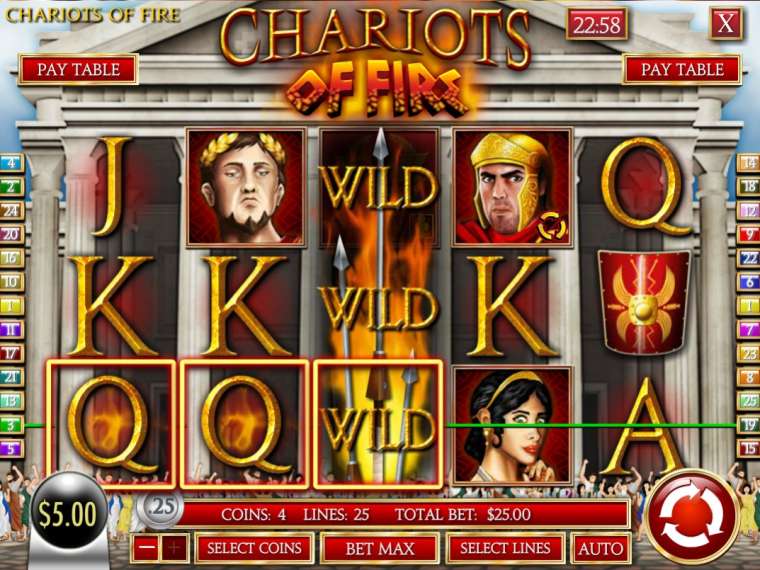 Play Chariots of Fire slot CA