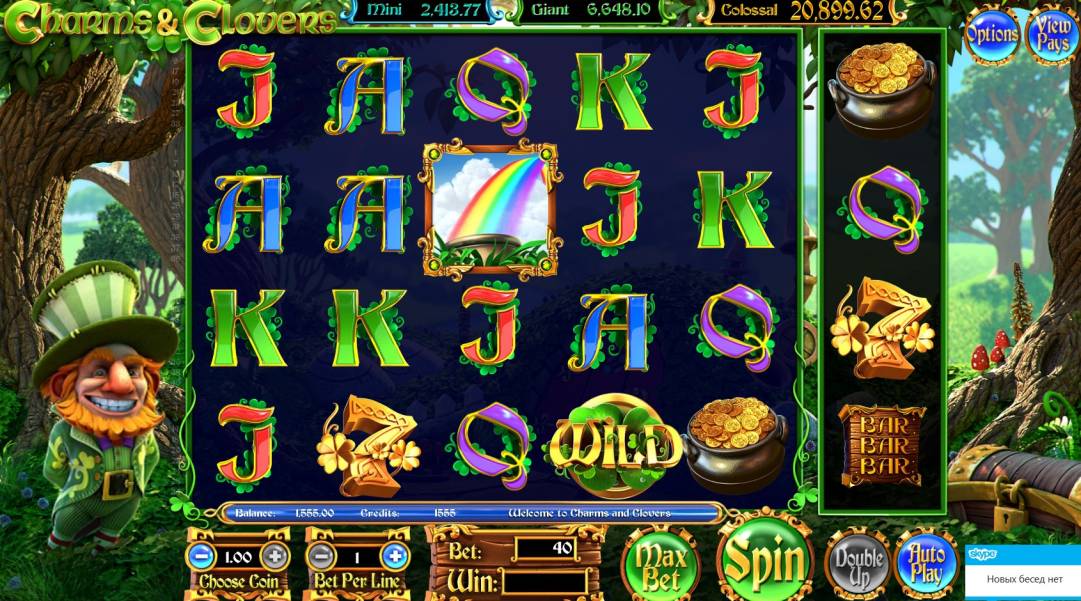 Charms and Clovers slot