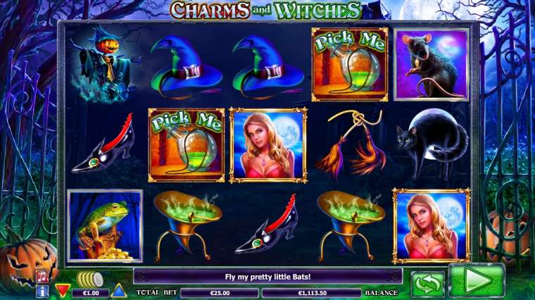 Play Charms and Witches slot CA