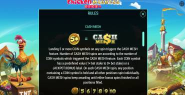 Chicken Madness Dice: Bonus games